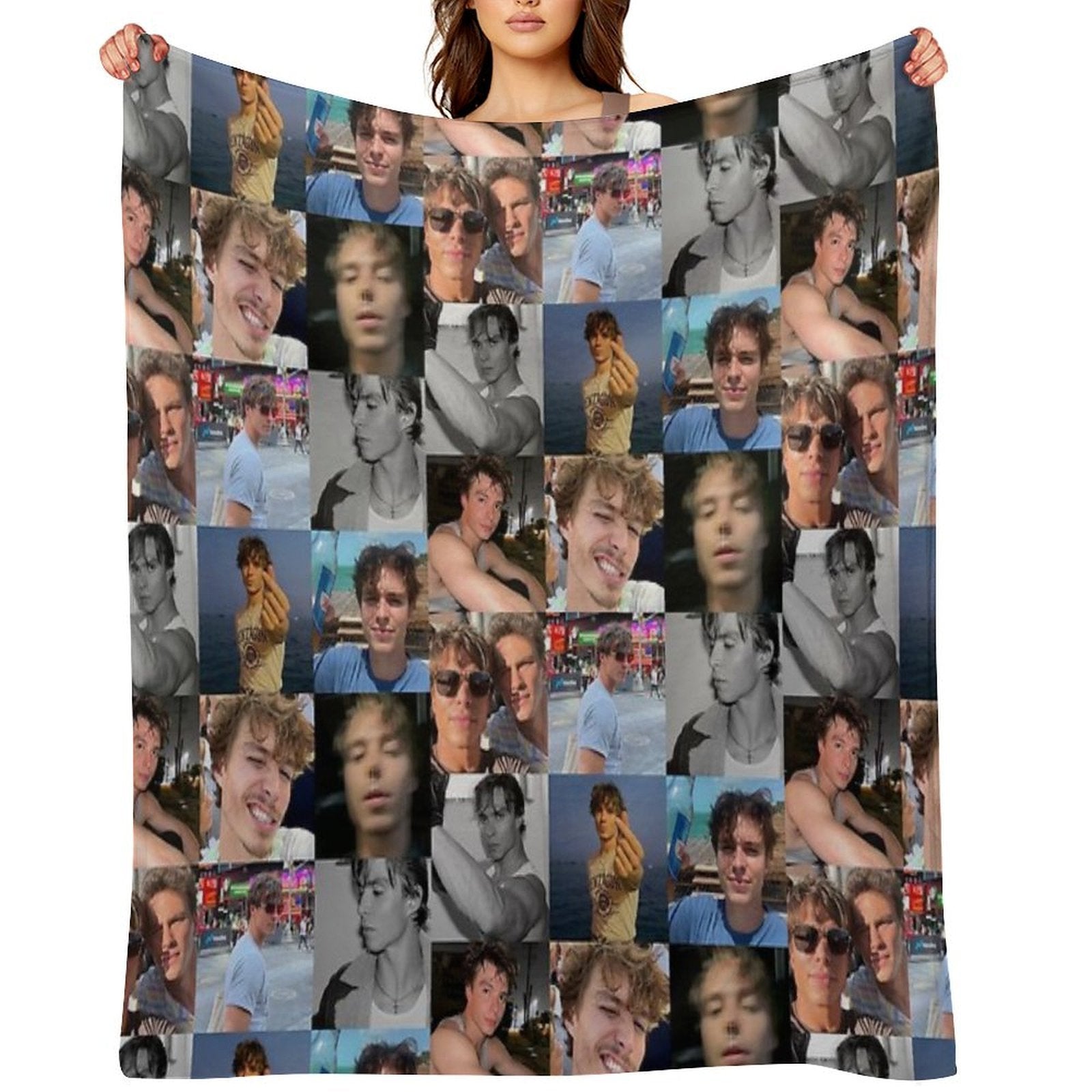 Nicholas Chavez Velvety-soft Throw Blanket