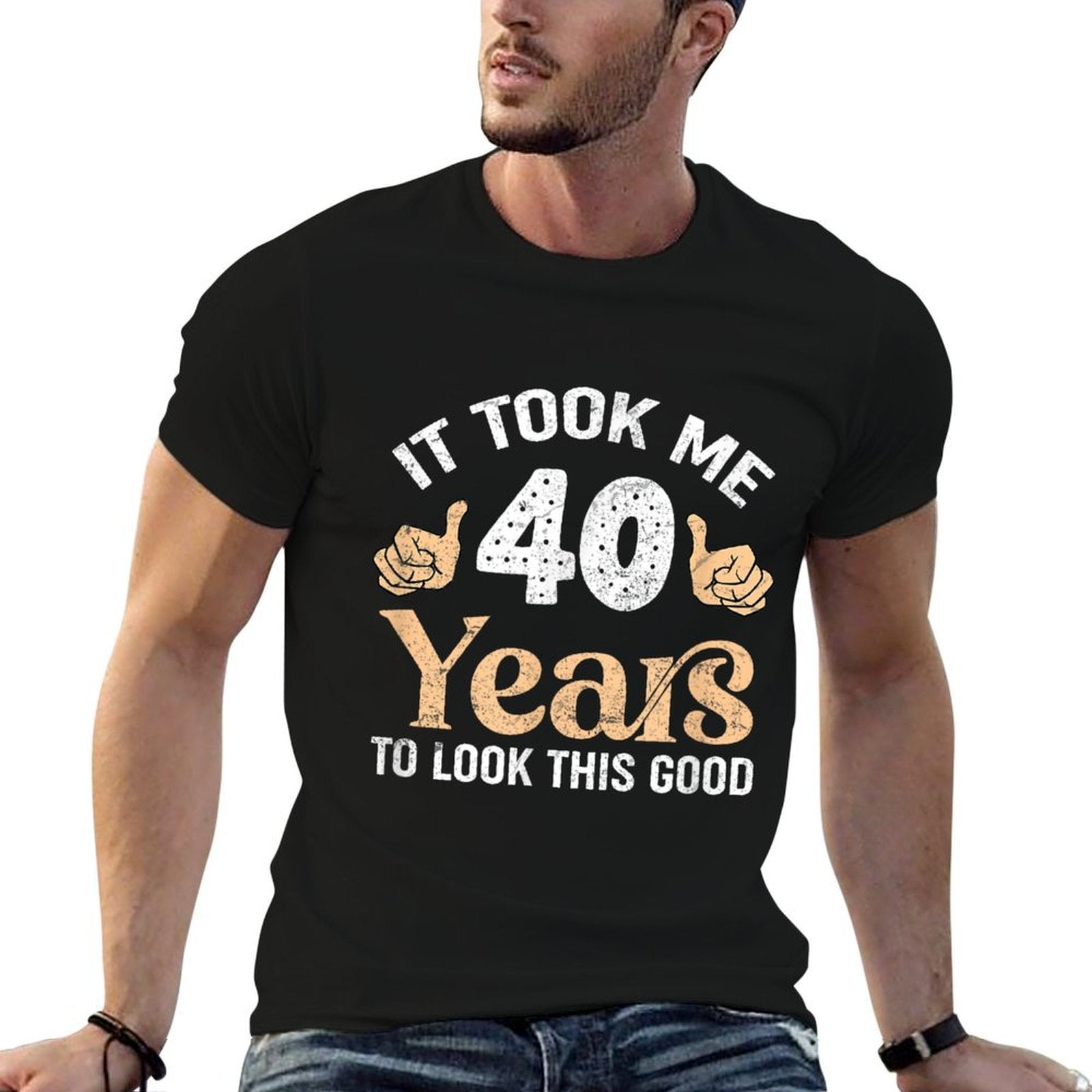 It Took Me 40 Years To Look This Good 40TH Birthday  Breathable T-Shirt