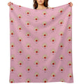 Kocham Cie Cute Pierogi Card with An Adorable Polish Dumpling Anti-pilling Throw Blanket