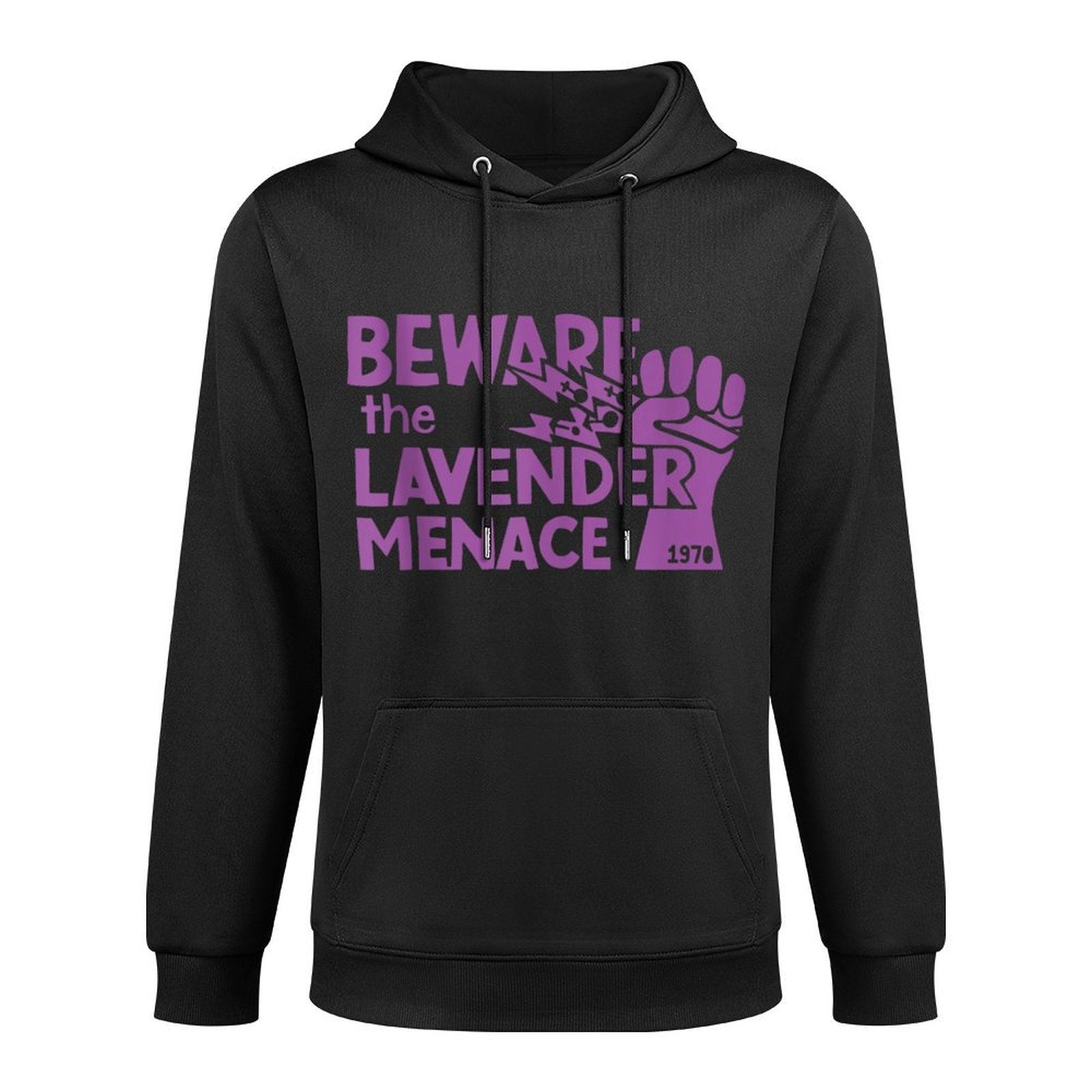 LGBT Feminism Lesbian Lavender Menace Gay Pride LGBTQ Moisture-Wicking Hoodie