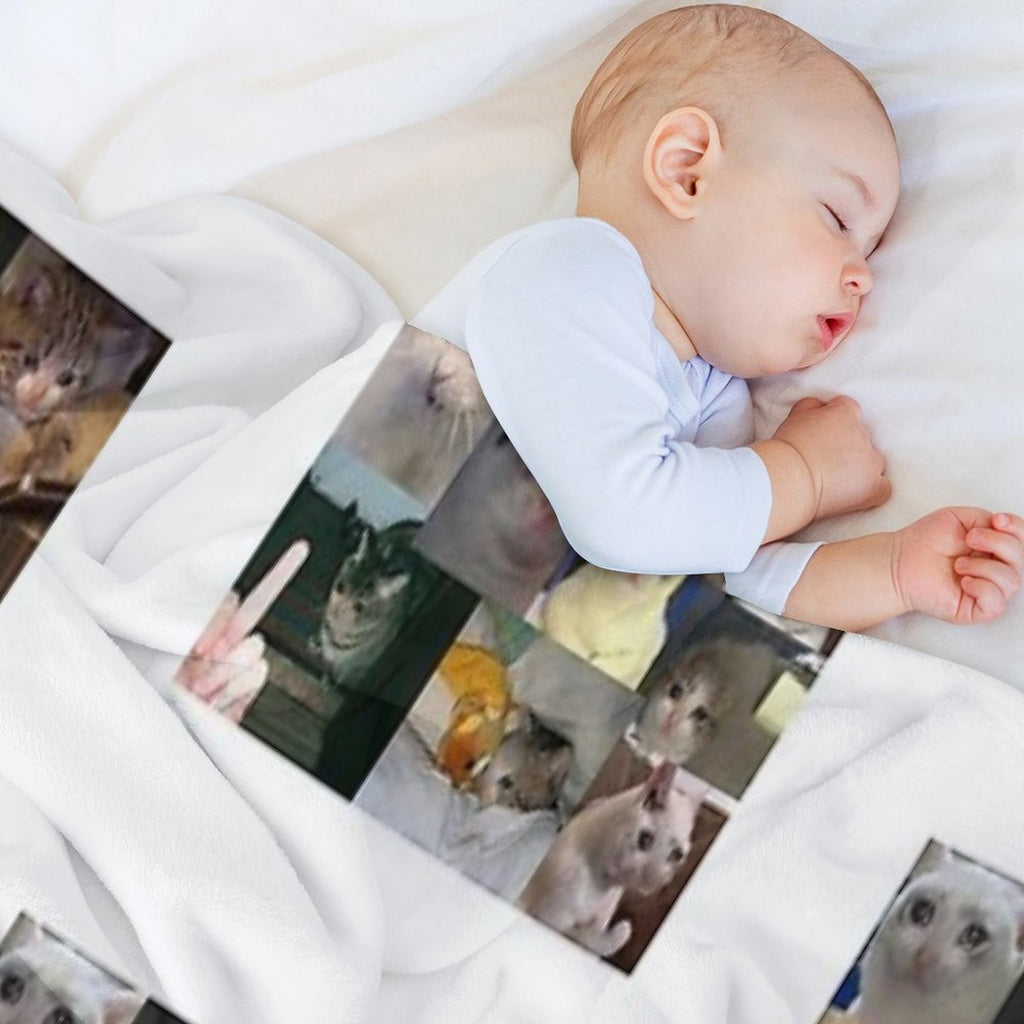 Cats Eco-conscious Throw Blanket