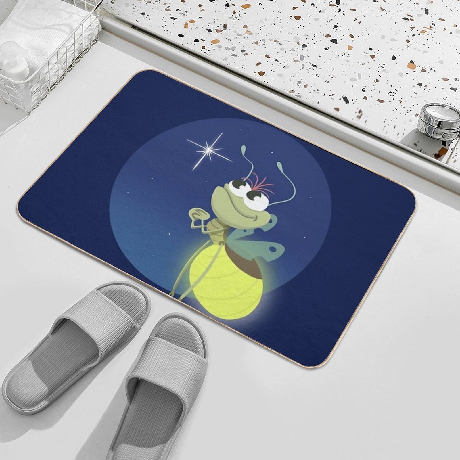 Raymond & Evangeline  Toxin-Free Bath Mat