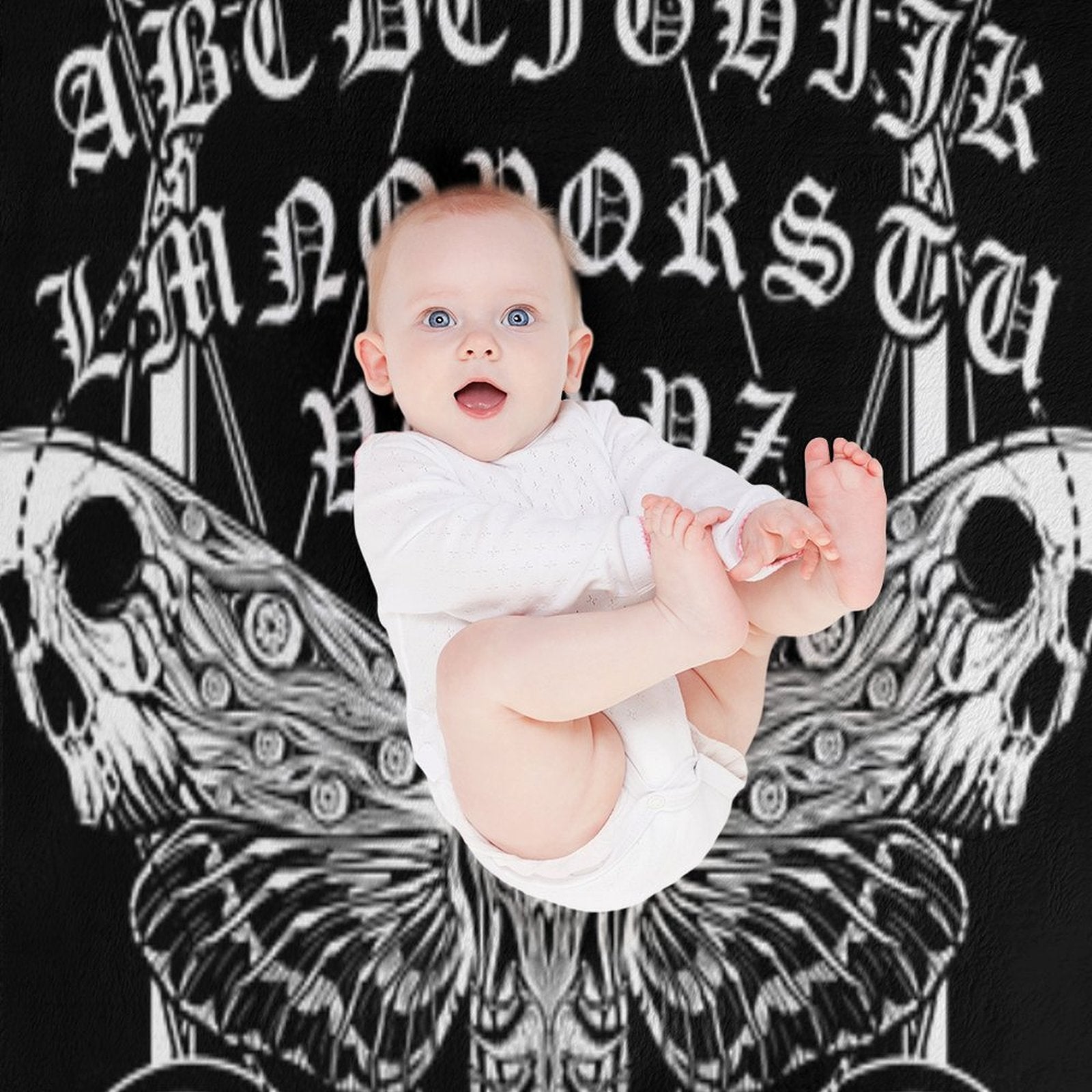 Death Moth Spirit Board Premium Throw Blanket
