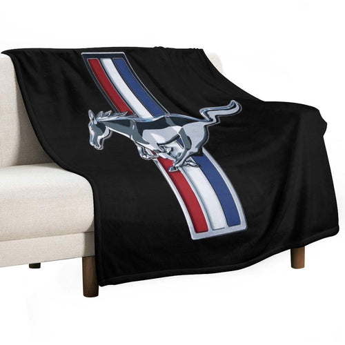 'stang Sustainable Throw Blanket