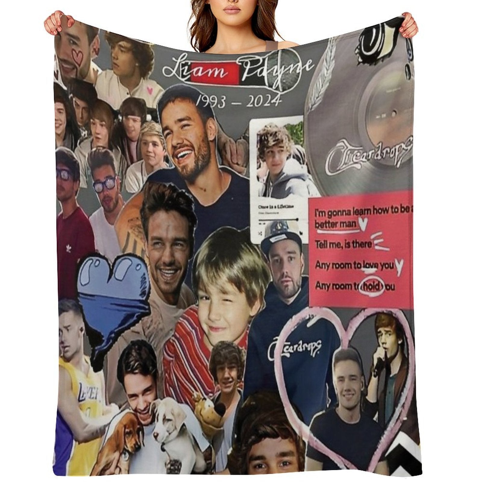 LIAM PAYNE Comfort Throw Blanket