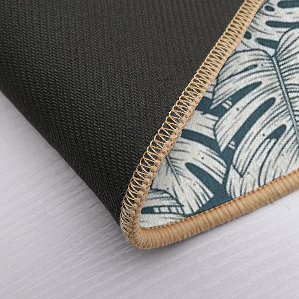 Monstera  Plants Pattern  Paradise Nature  Tropical Vibes  Jungle Pattern  Multi-Purpose Bath Mat