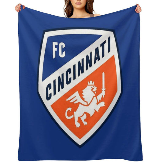 FC Cincinnati Durable Throw Blanket