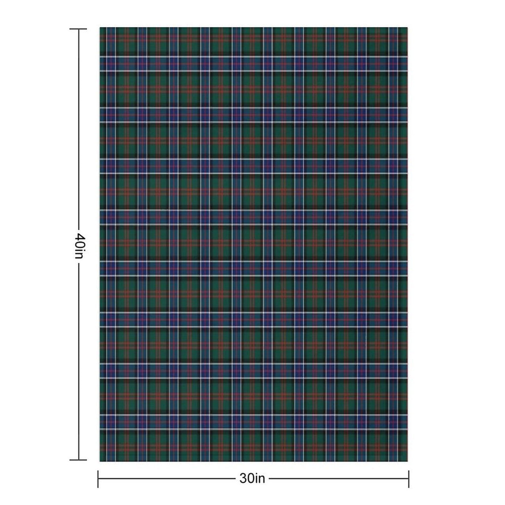 Clan Sinclair Hunting Tartan Travel-friendly Throw Blanket