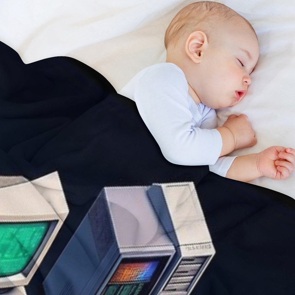 Computers #3 Multi-functional Throw Blanket