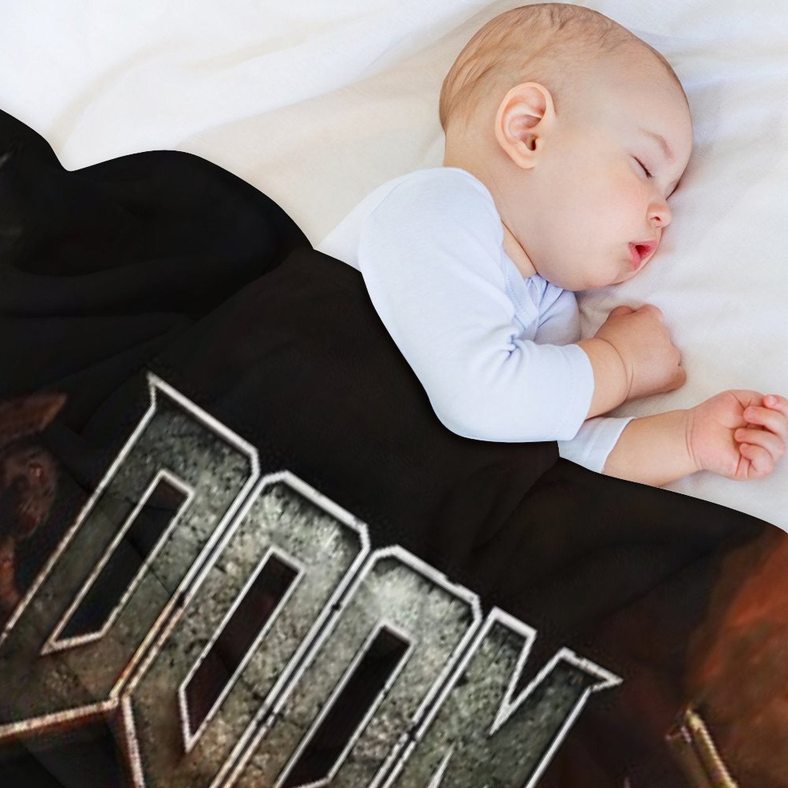 Doom The Dark Ages Video Game All-season Throw Blanket