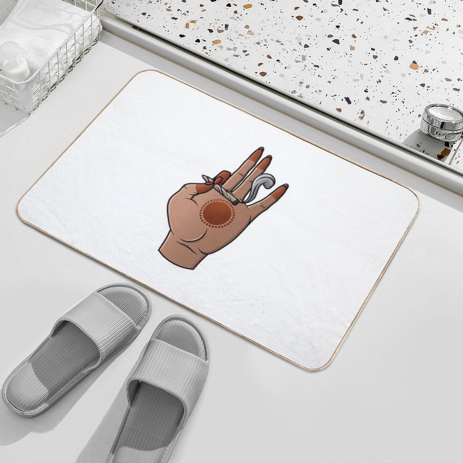 420  Long-Lasting Bath Mat