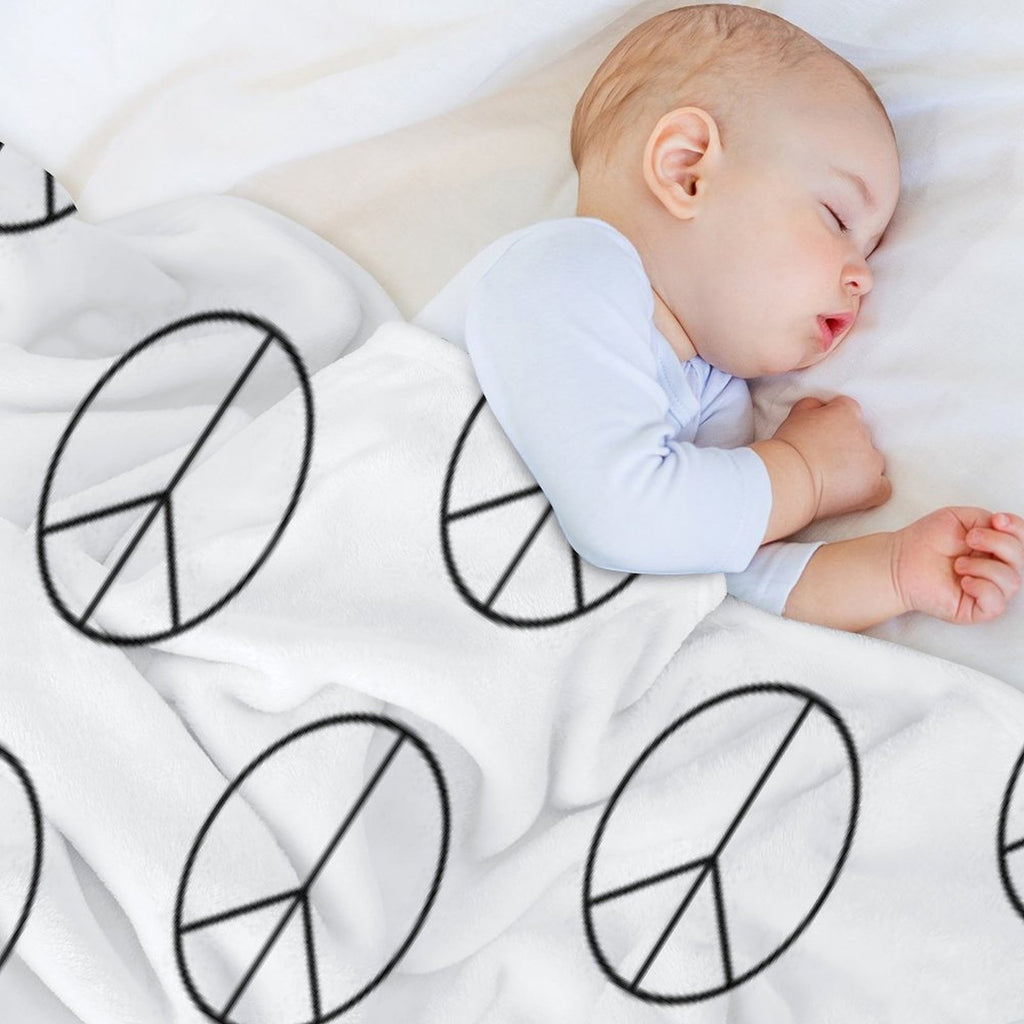 Peace Travel-friendly Throw Blanket