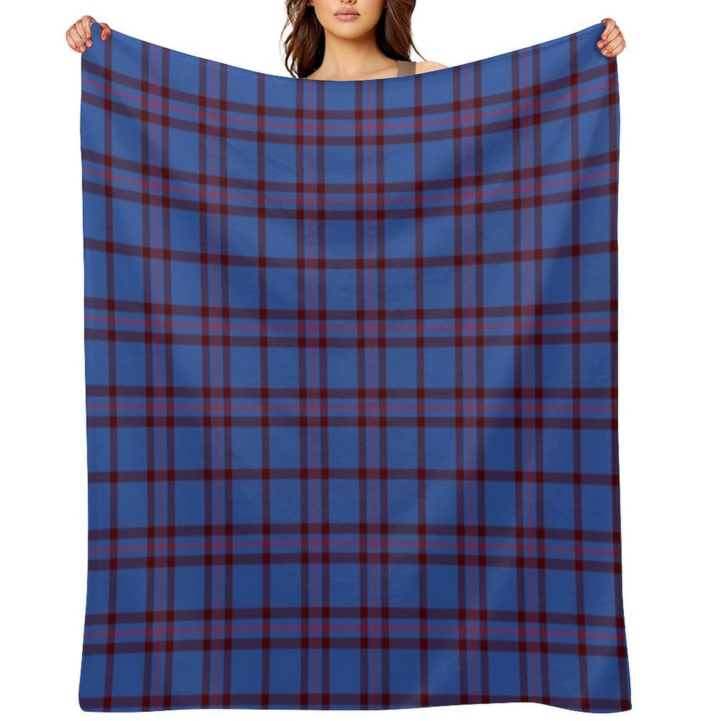 Clan Elliott Tartan Multi-functional Throw Blanket