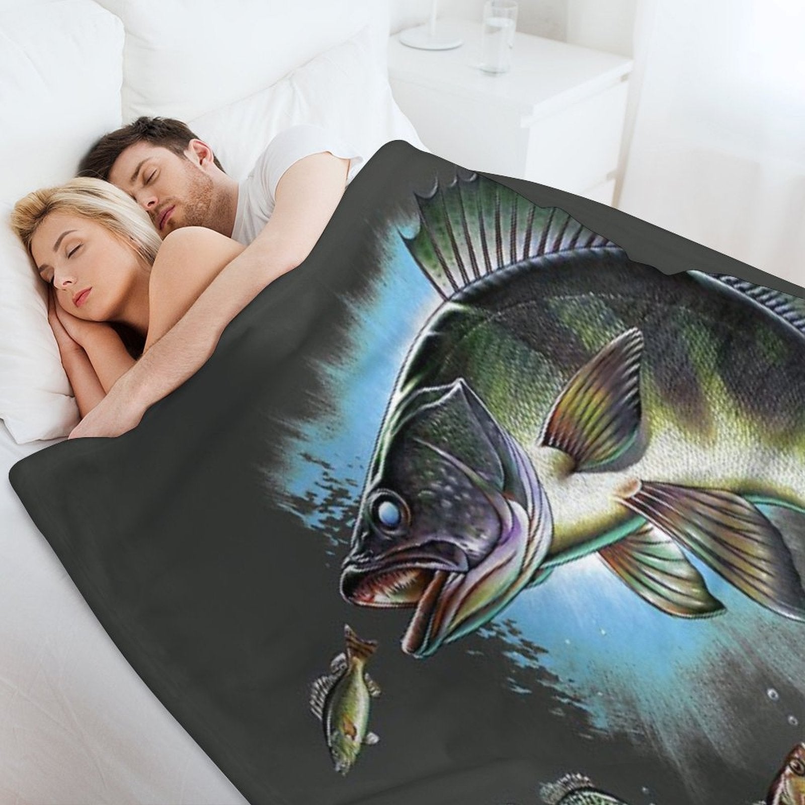 Walleye Versatility Throw Blanket