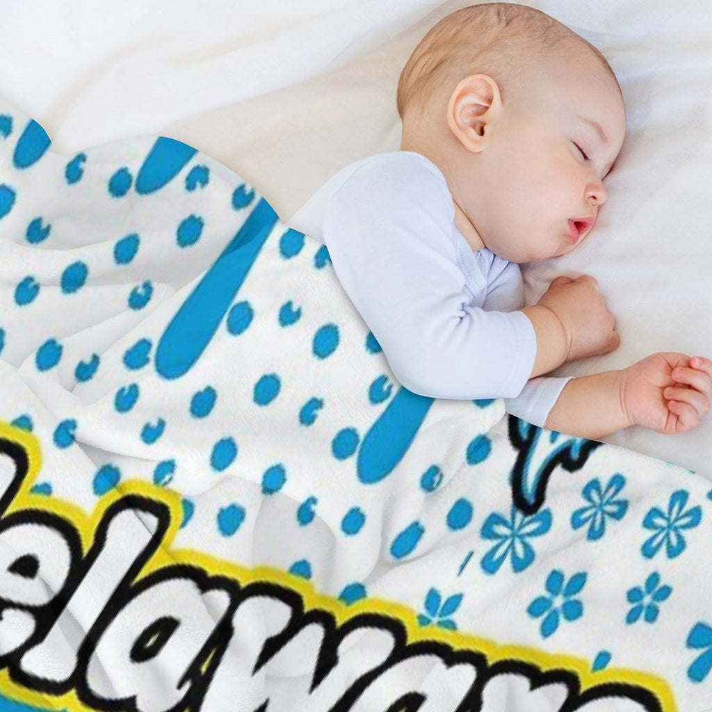 Delaware Velvety-soft Throw Blanket