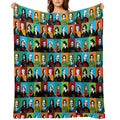 Feminist Icons Anti-pilling Throw Blanket