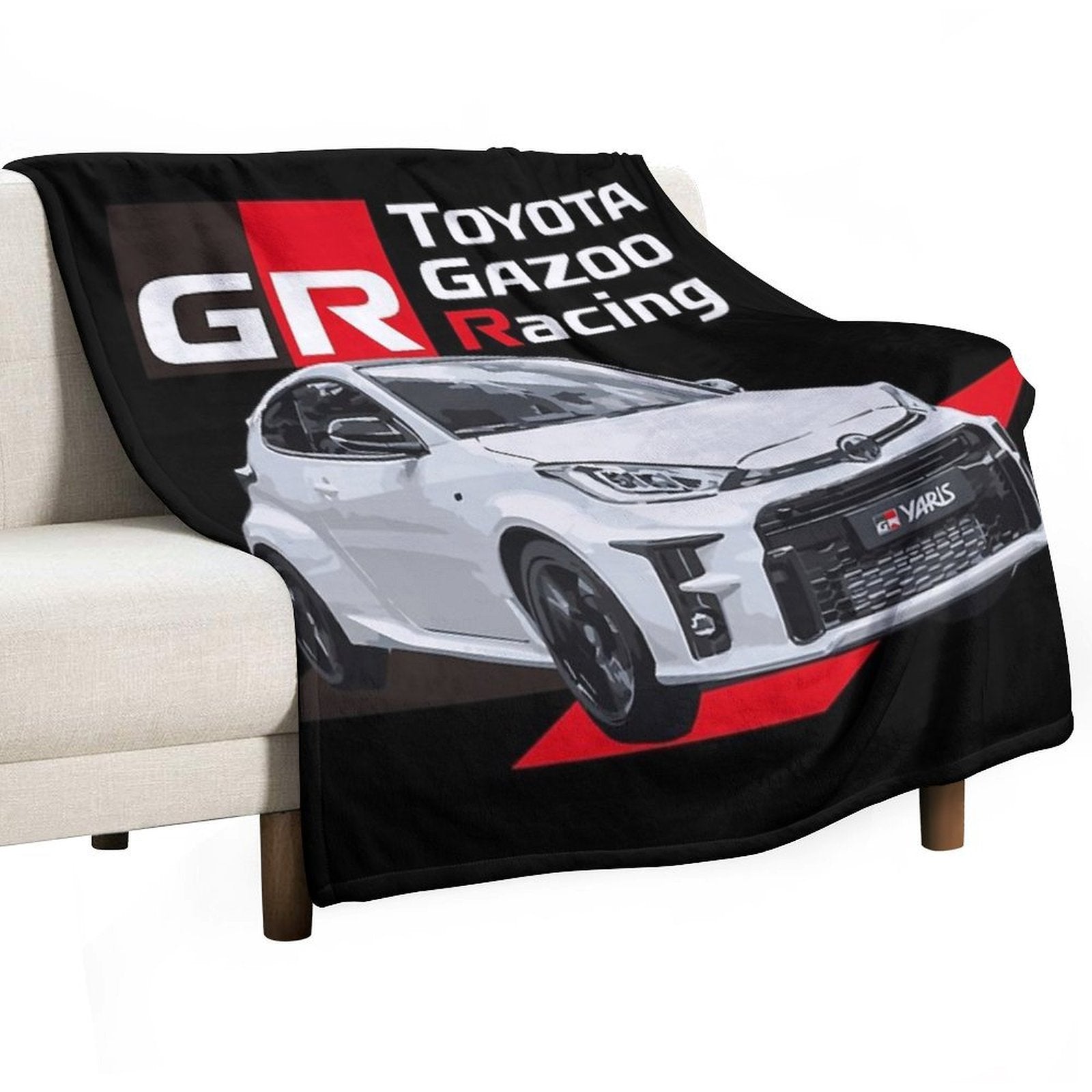 TOYOTA GR YARIS - Gazoo Racing Versatility Throw Blanket