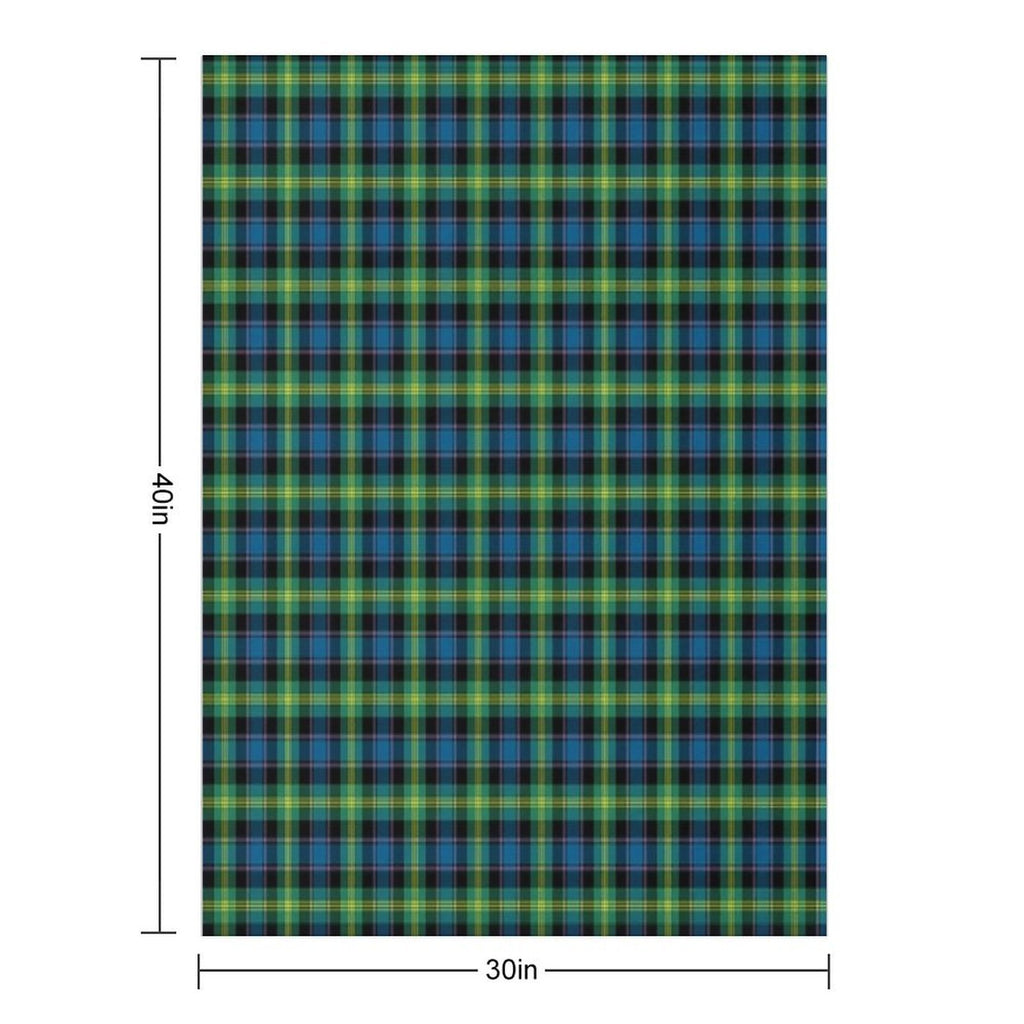 Clan Watson Tartan Eco-conscious Throw Blanket