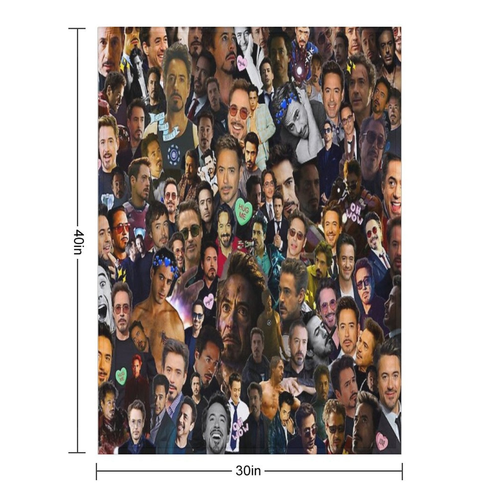Robert Anti-pilling Throw Blanket