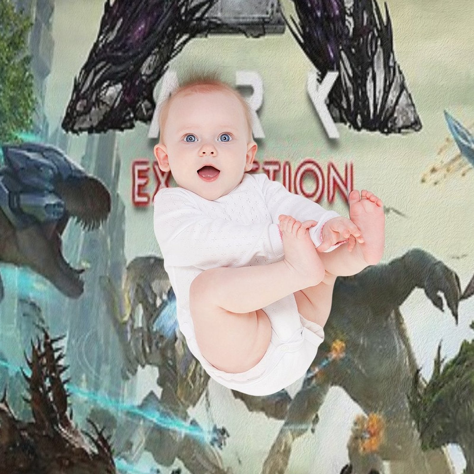 Ark Extinction Anti-pilling Throw Blanket