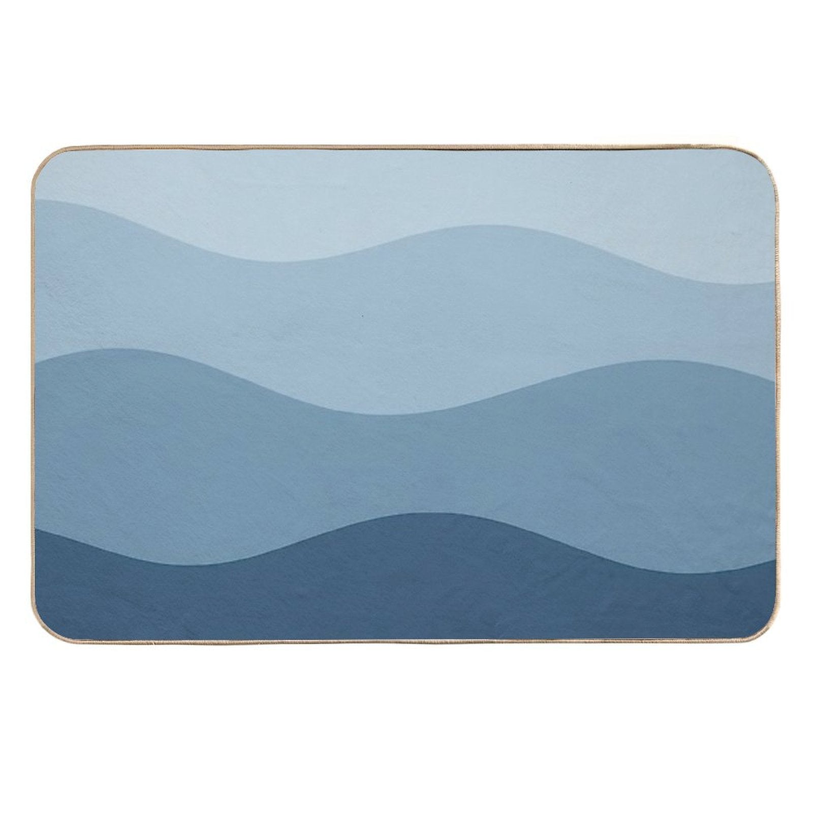 Blue Waves  Eco-Friendly Bath Mat