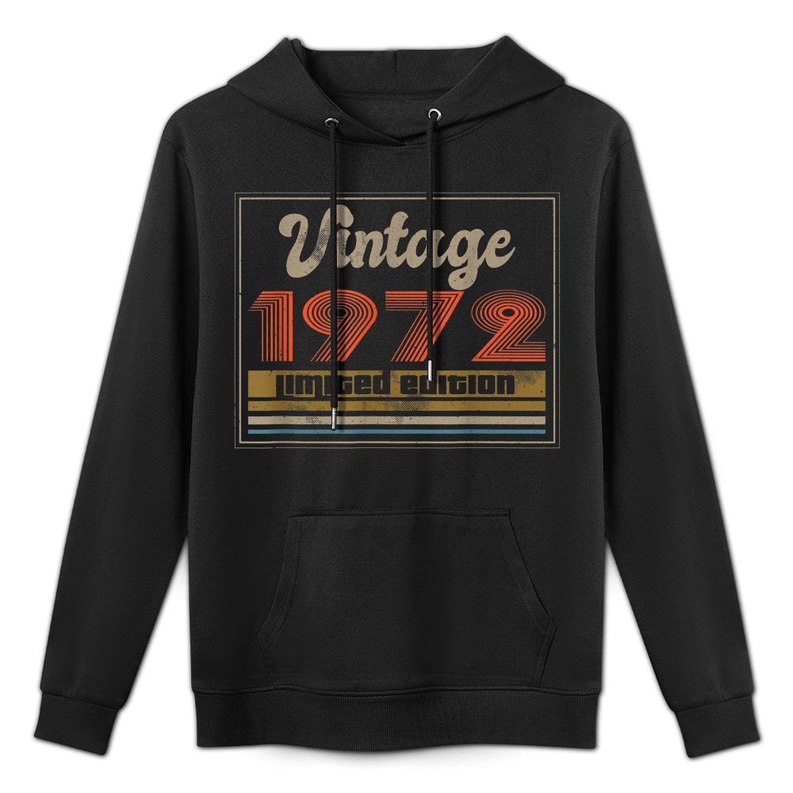 50 Year Old Vintage 1972 Limited Edition 50th Birthday Unisex Design Hoodie