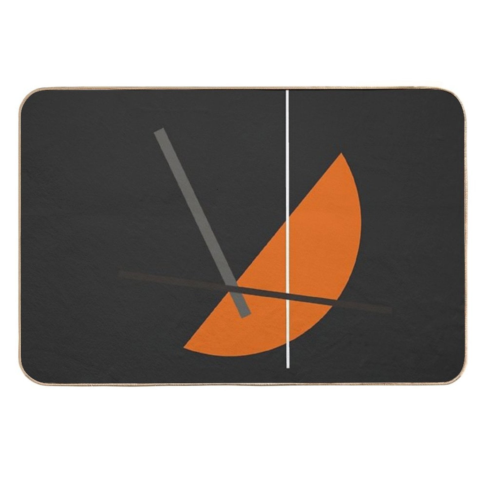 Geometric Abstract Art #8  Absorbent Bath Mat