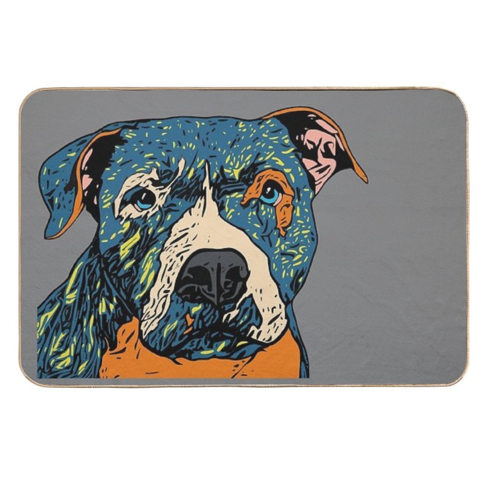 BlueStaff  Stain-Proof Bath Mat
