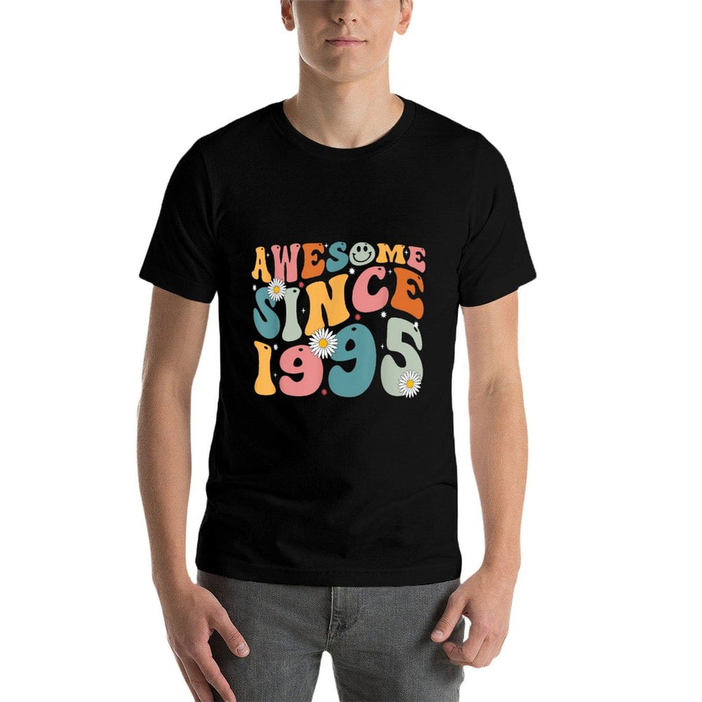 Awesome Since 1995 30th Birthday Retro Gifts Born In 1995  Lightweight T-Shirt