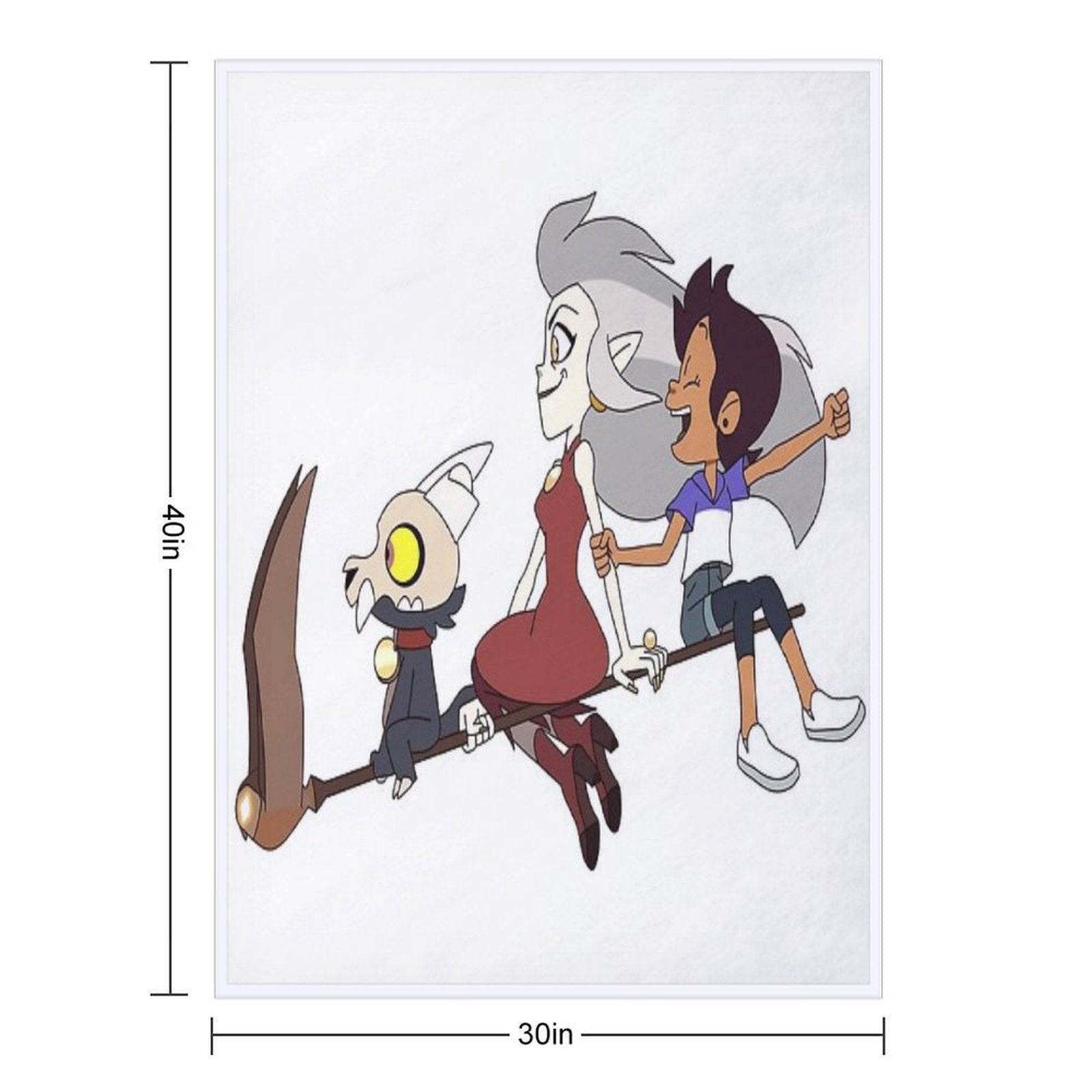 The Owl House Versatility Throw Blanket