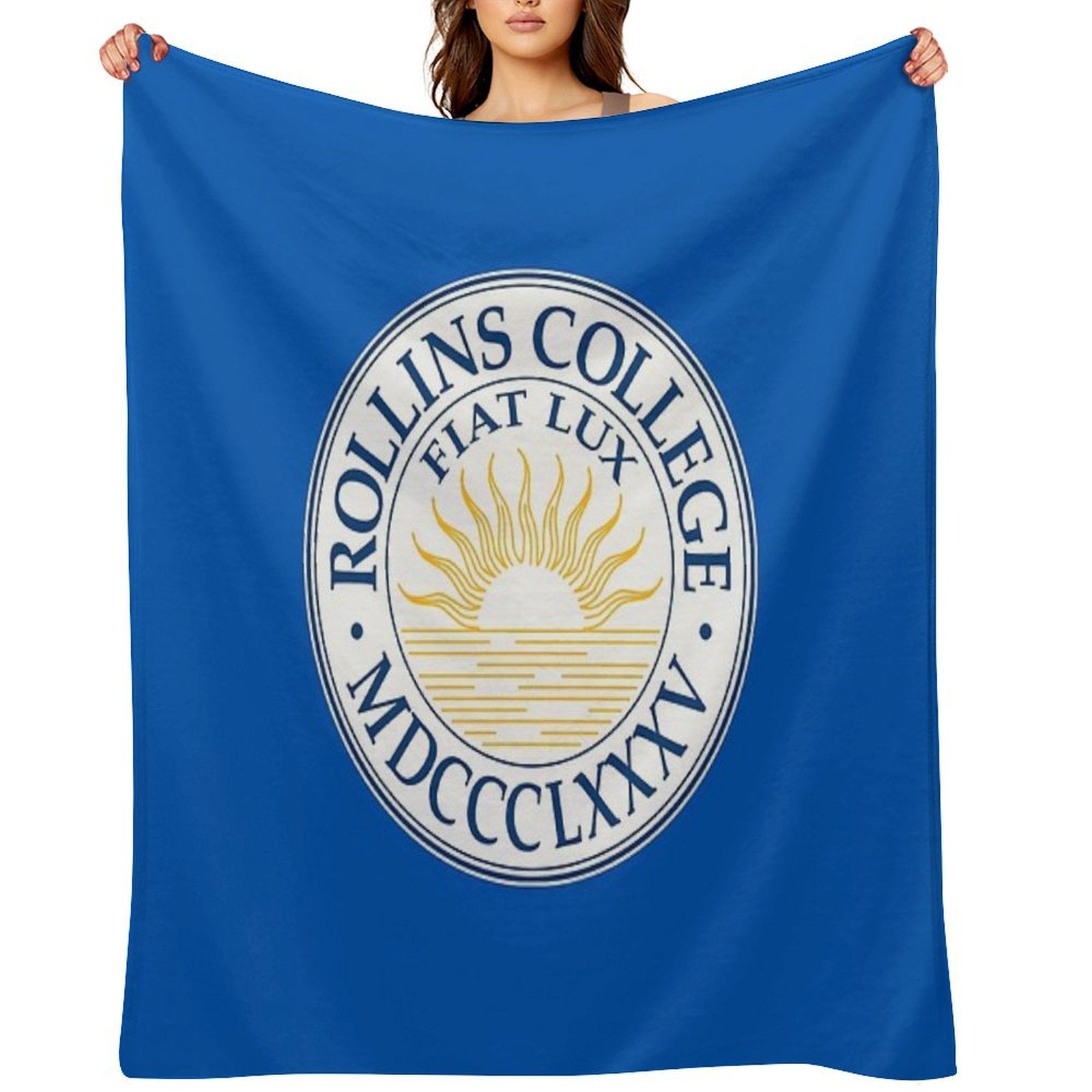 Rollins College Gift-ready Throw Blanket
