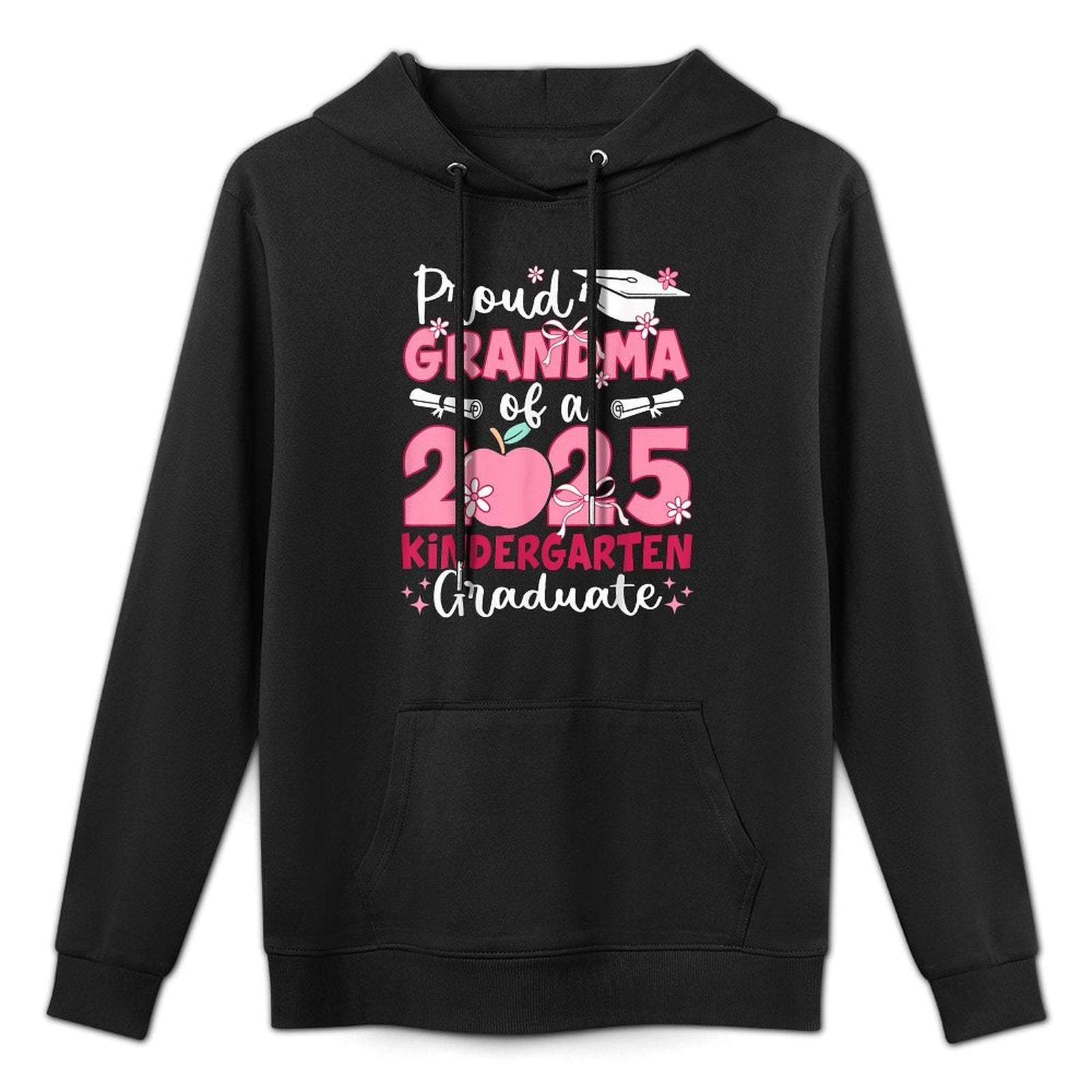 Proud Grandma Class of 2025 Kindergarten Graduate Graduation Customizable Surface Hoodie