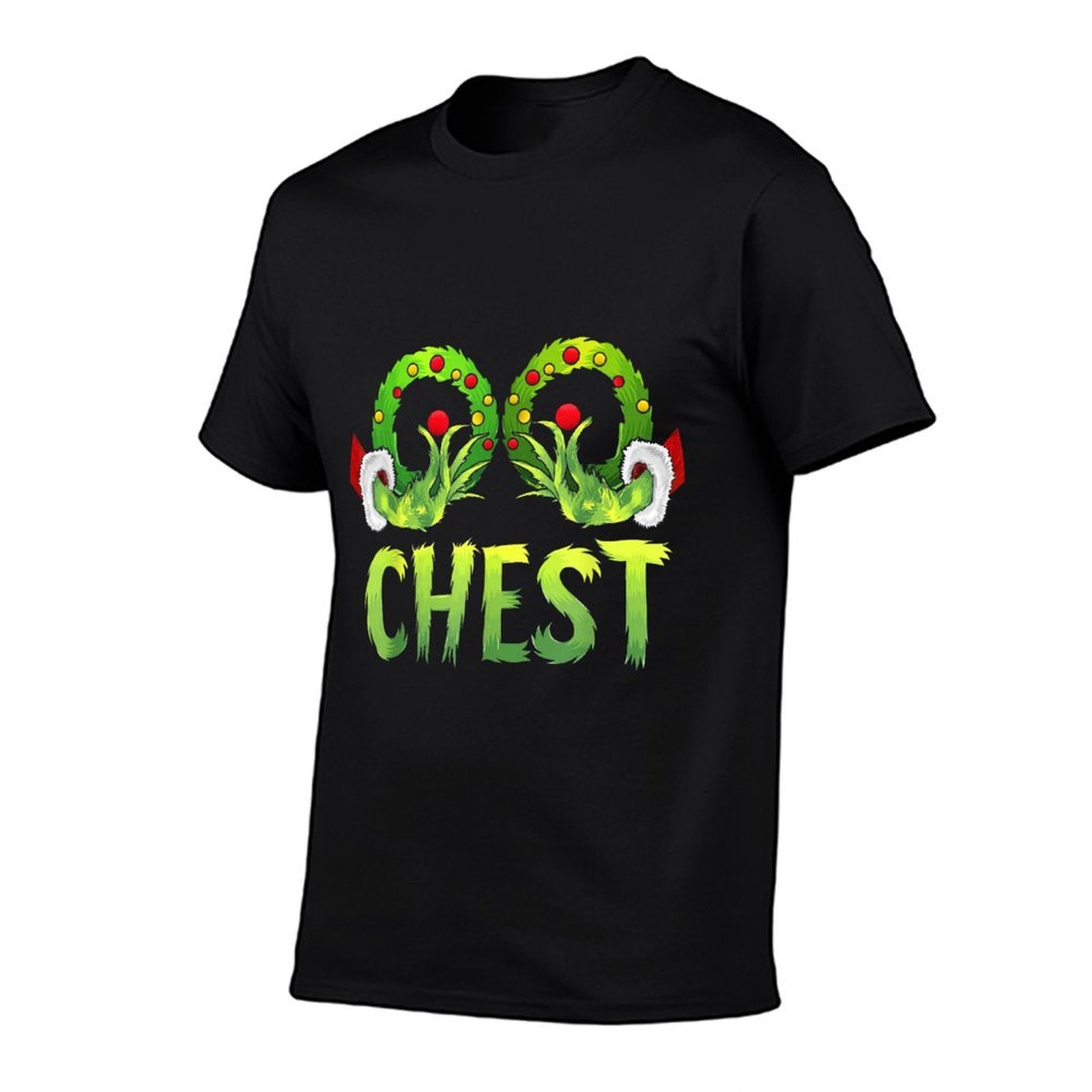 Chest Nuts Matching Chestnuts Funny Christmas Couples Chest  Quick-drying T-Shirt