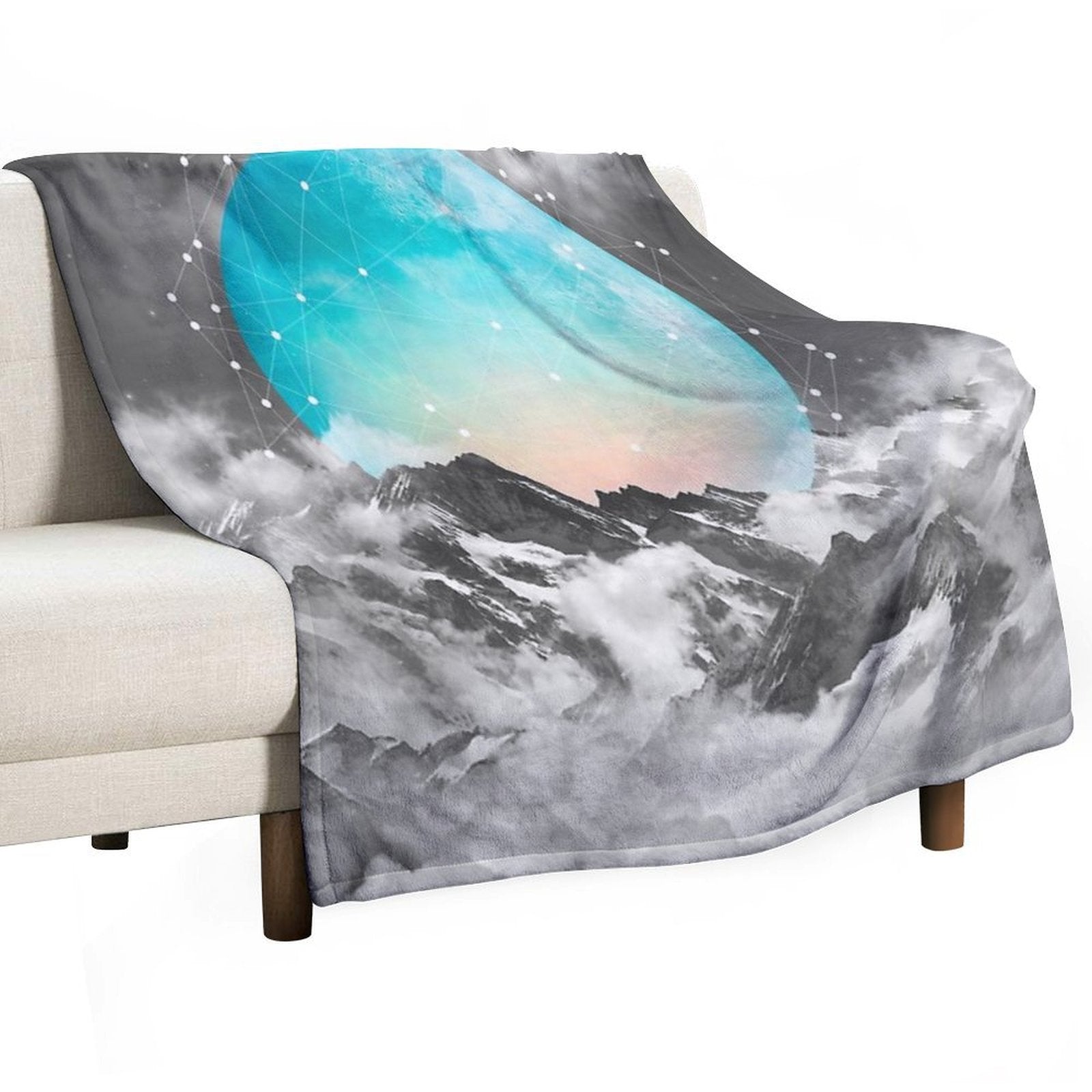 It Seemed To Chase The Darkness Away Velvety-soft Throw Blanket