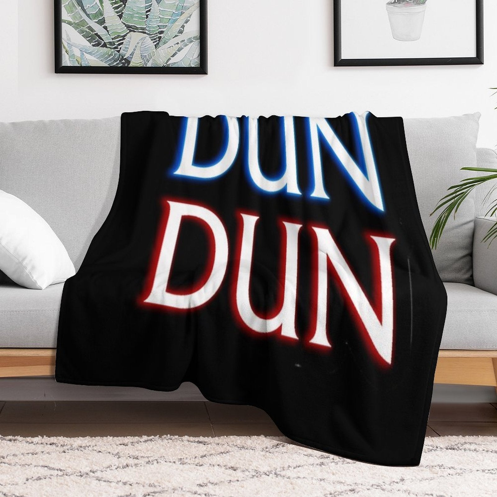DUN DUN Lightweight Throw Blanket