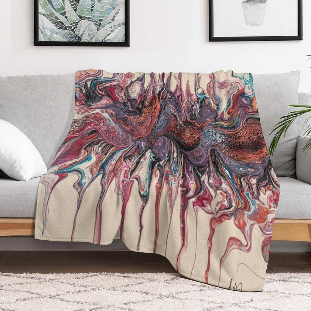 Hanging Anti-pilling Throw Blanket