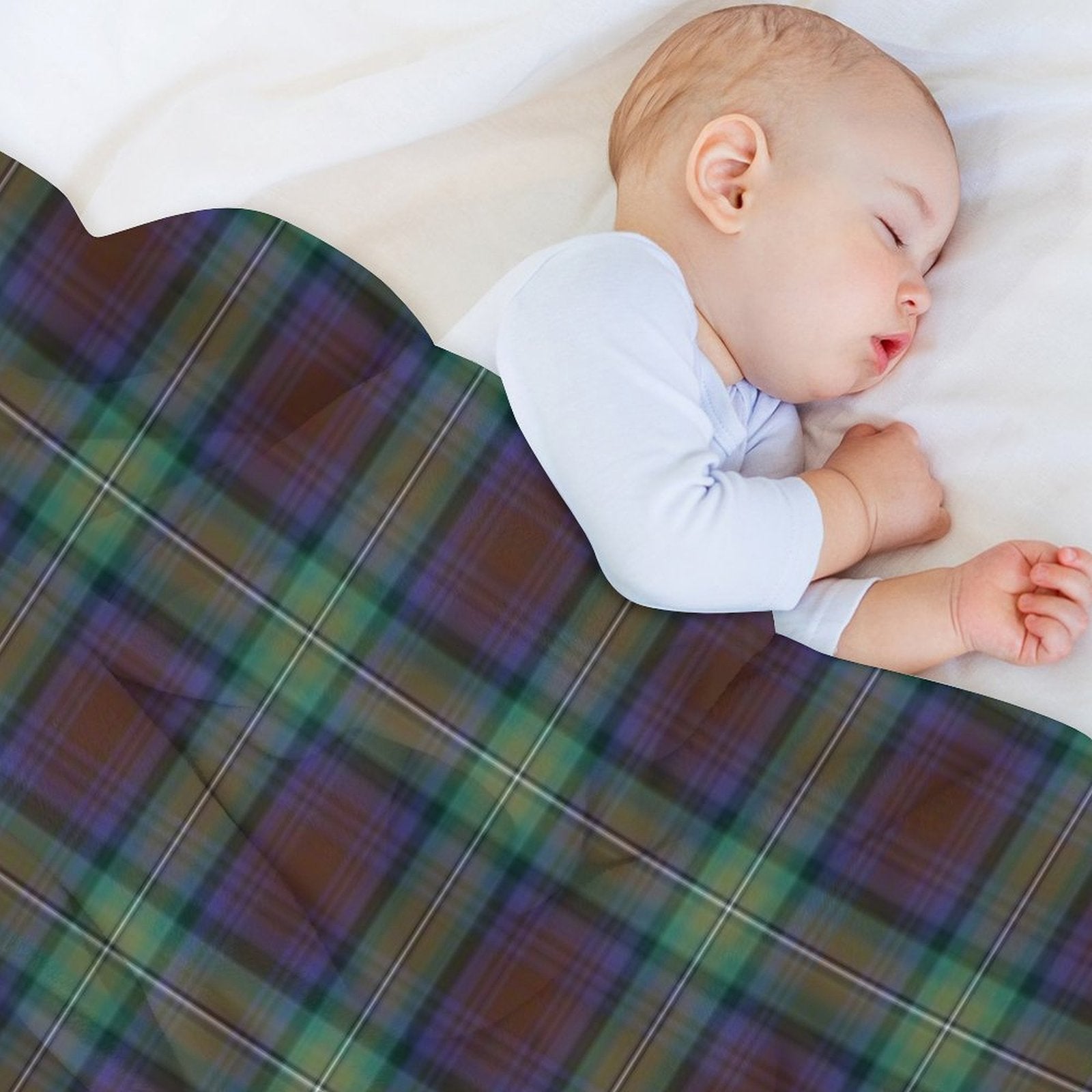 Isle of Skye Tartan  Cute Tartan Plush Throw Blanket