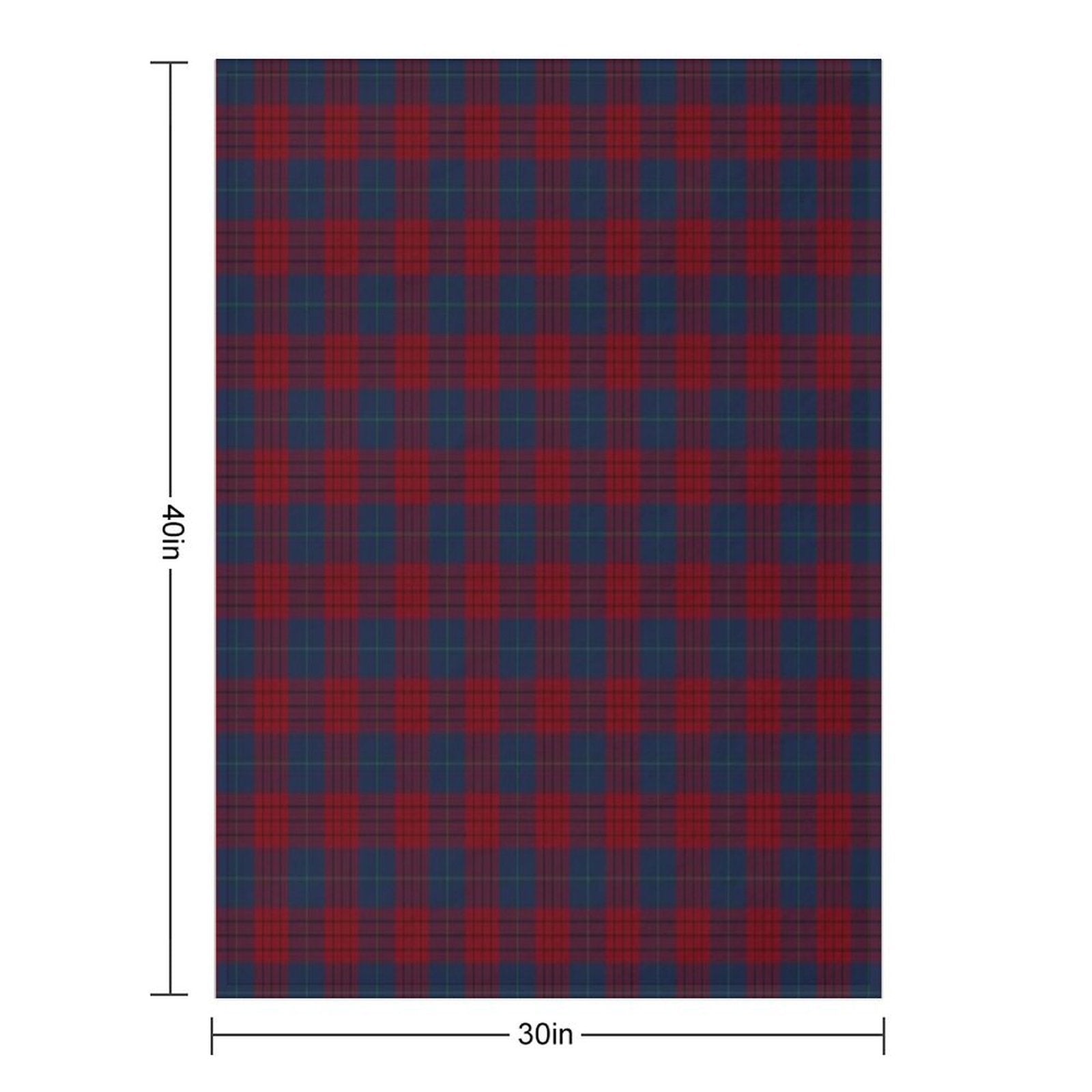 Clan Robinson Tartan Lightweight Throw Blanket
