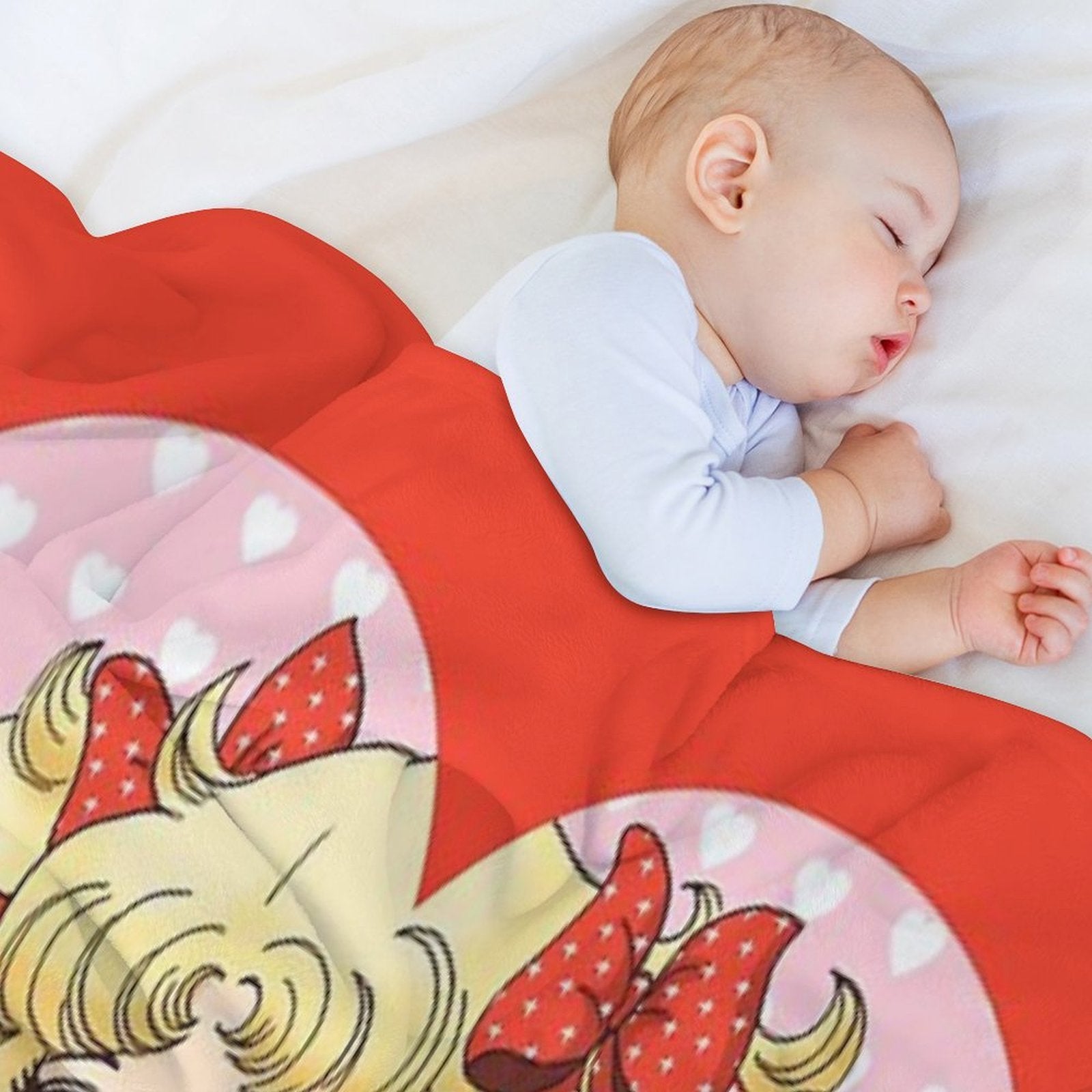 Candy Candy Travel-friendly Throw Blanket