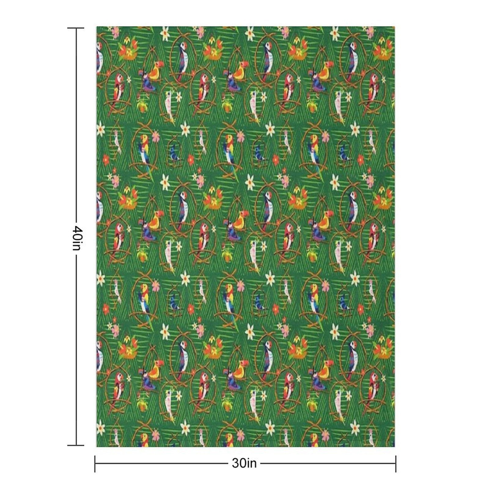 Enchanted Tiki Room Quick-dry Throw Blanket