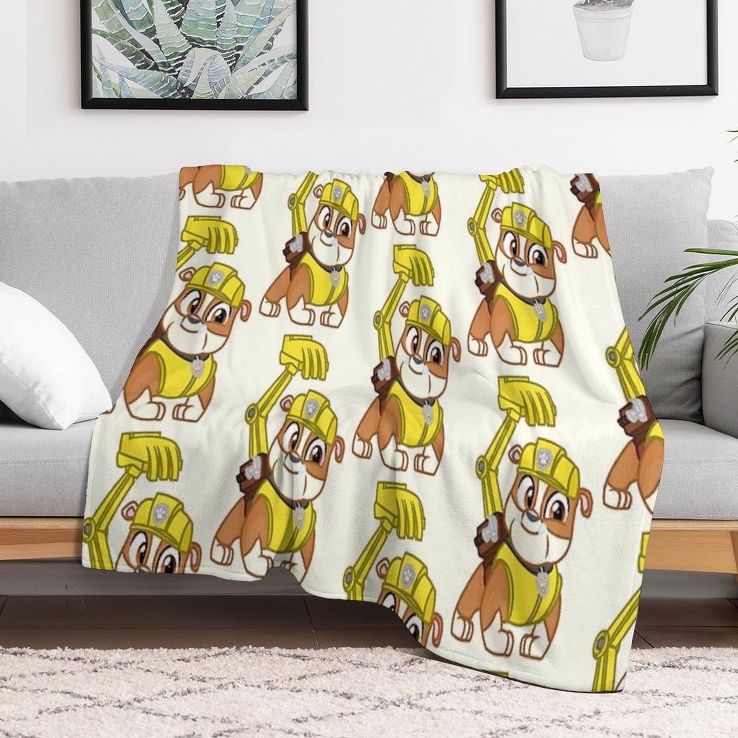 PAW Patrol Rubble Premium Throw Blanket