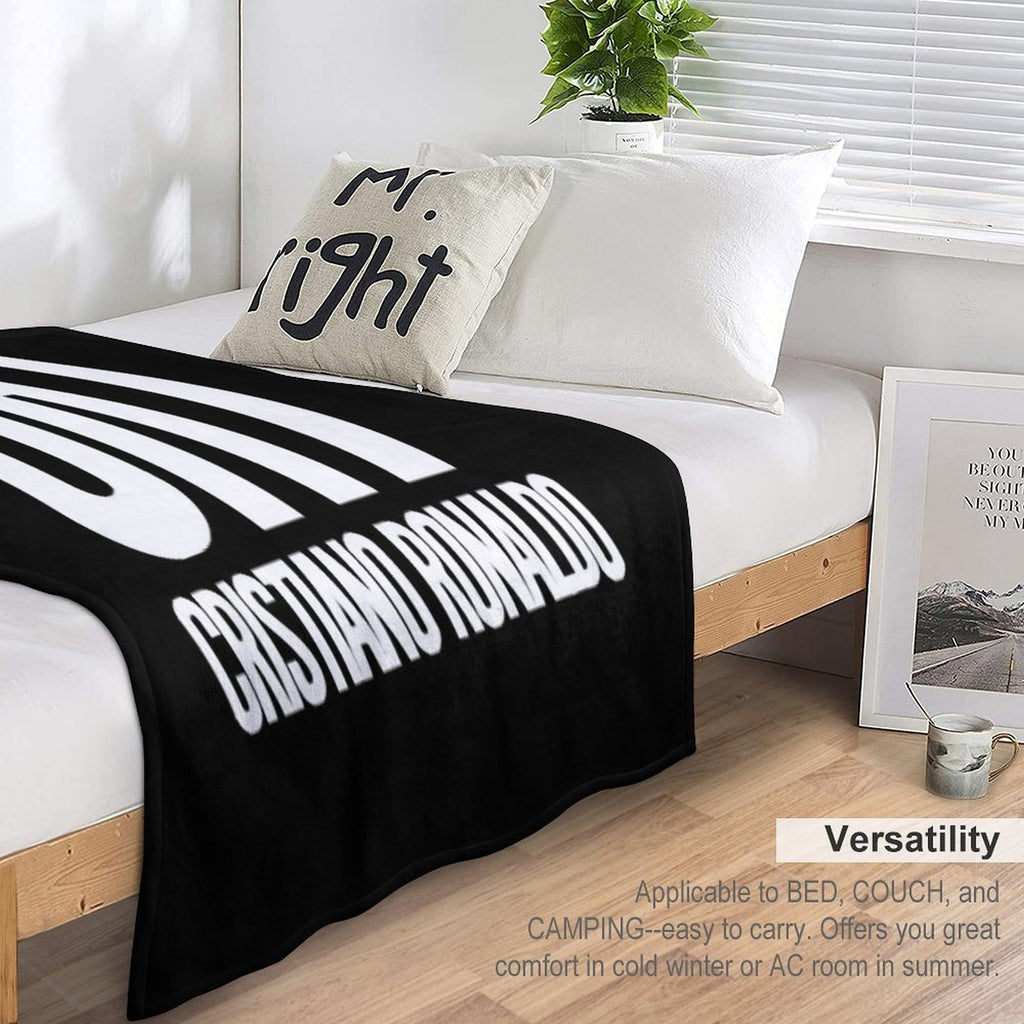 CR7 Cristiano Ronaldo Compact Throw Blanket