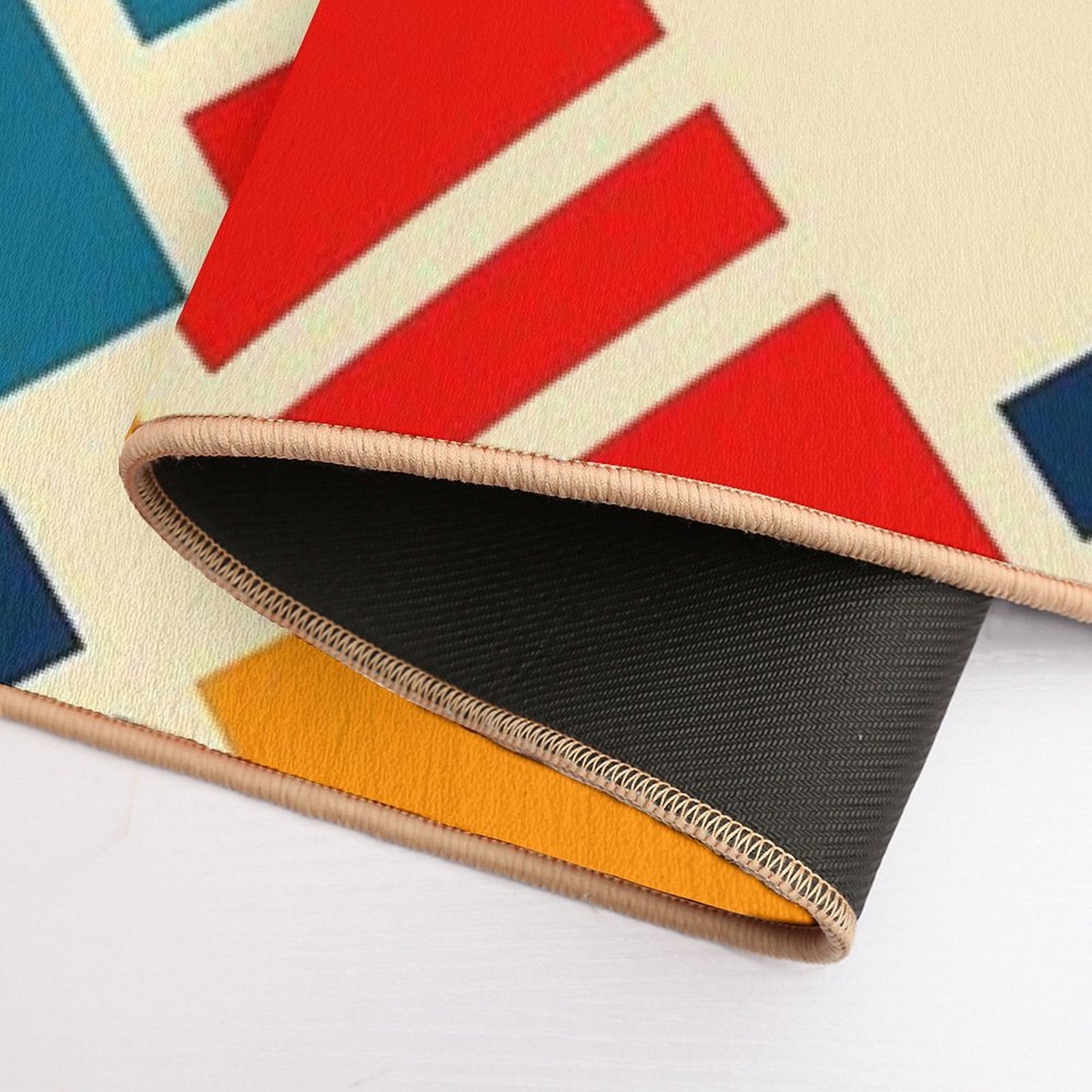 Colourful  High-Traffic Bath Mat