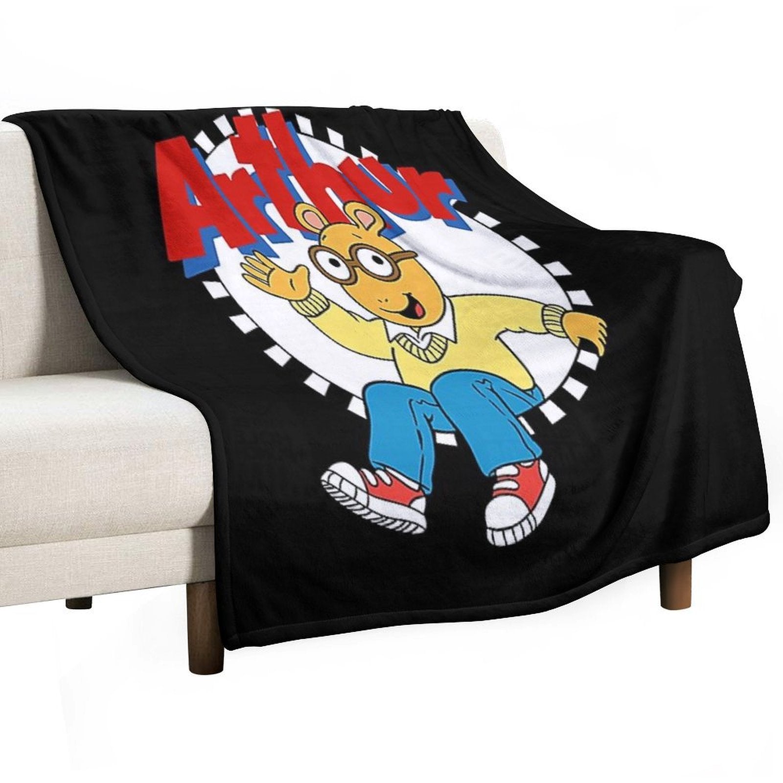 Arthur Cartoon Lightweight Throw Blanket