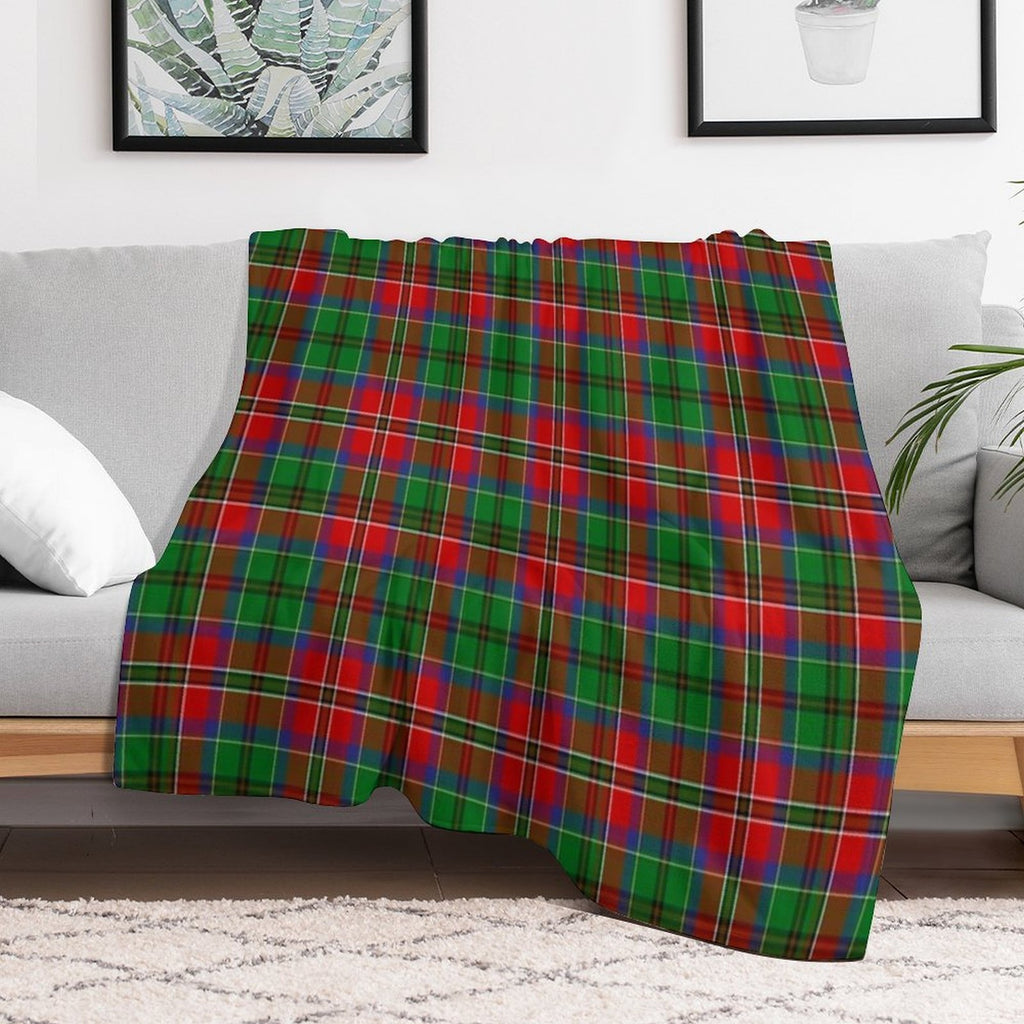 Clan McCulloch Tartan Anti-pilling Throw Blanket