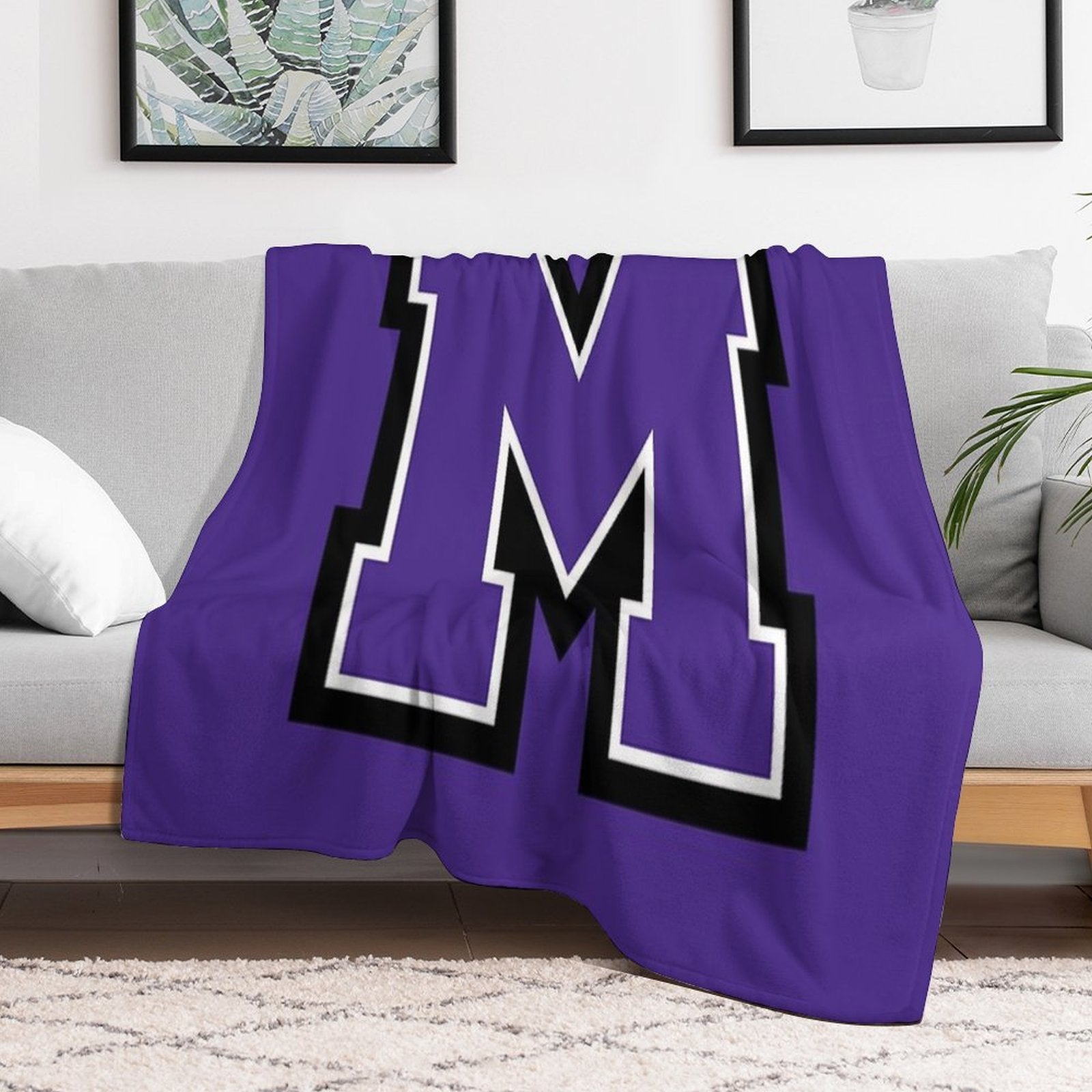 University of Mount Union Raiders Premium Throw Blanket