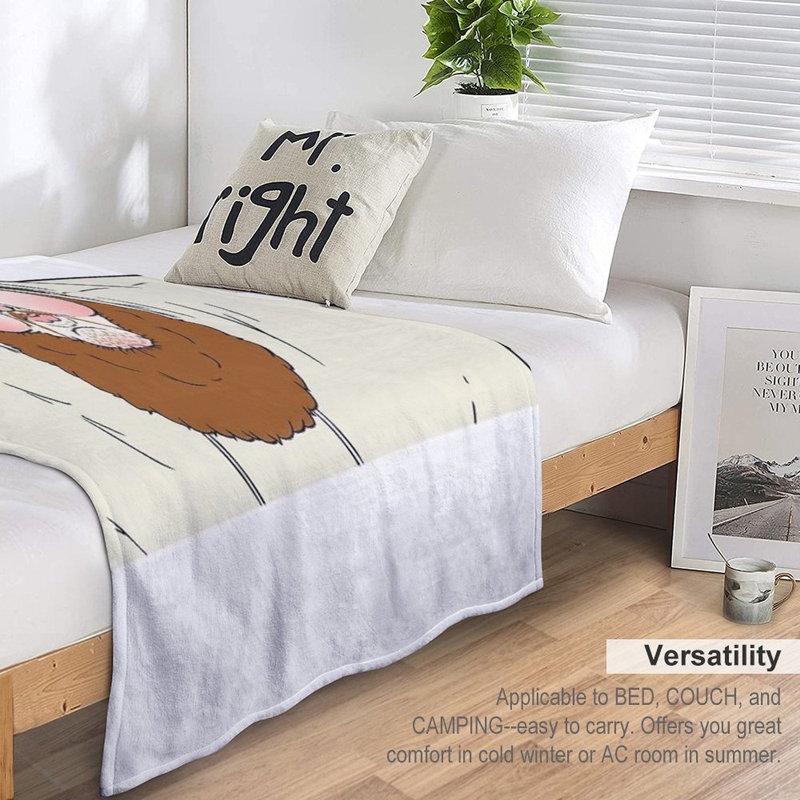 CASEOH CARTOON MEME [LIMITED TIME ONLY] Multi-functional Throw Blanket