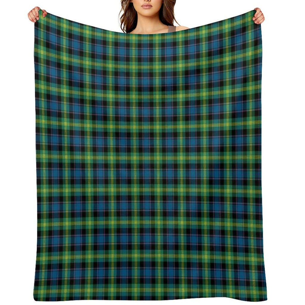 Clan Watson Tartan Eco-conscious Throw Blanket