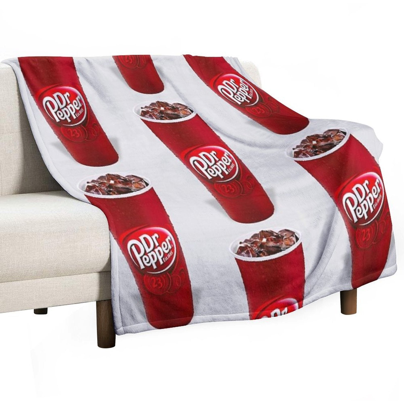 Dr Pepper Multi-functional Throw Blanket