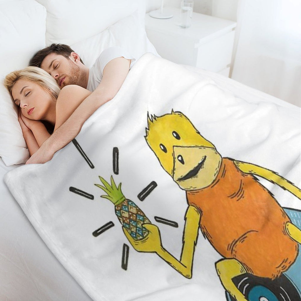 Flat Eric Compact Throw Blanket